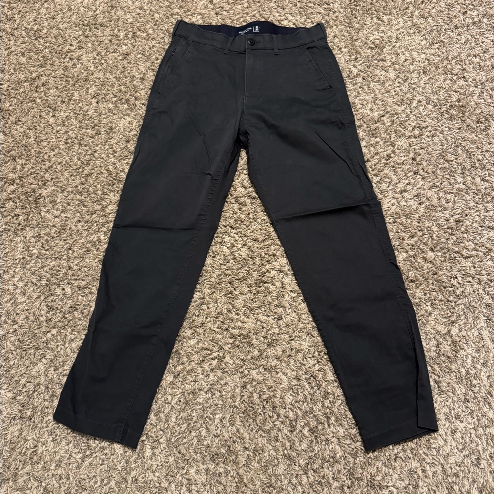 Abercrombie & Fitch Men's Black Pants